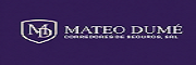 logotipo de mateo dumé corredores de seguros (png) 180 x 60 pix